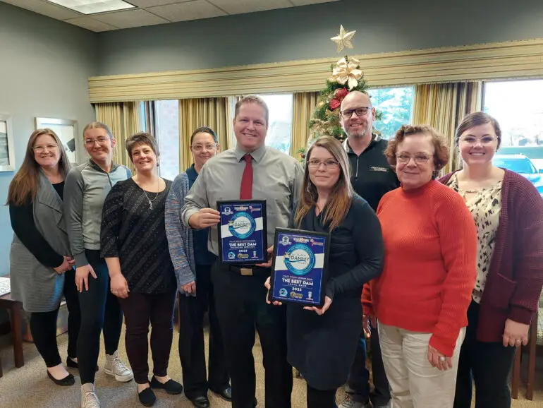 2023 Northern Dammy Award for Best Local Bank AND Best Financial Services: Pilot Grove Savings Bank Mount Pleasant