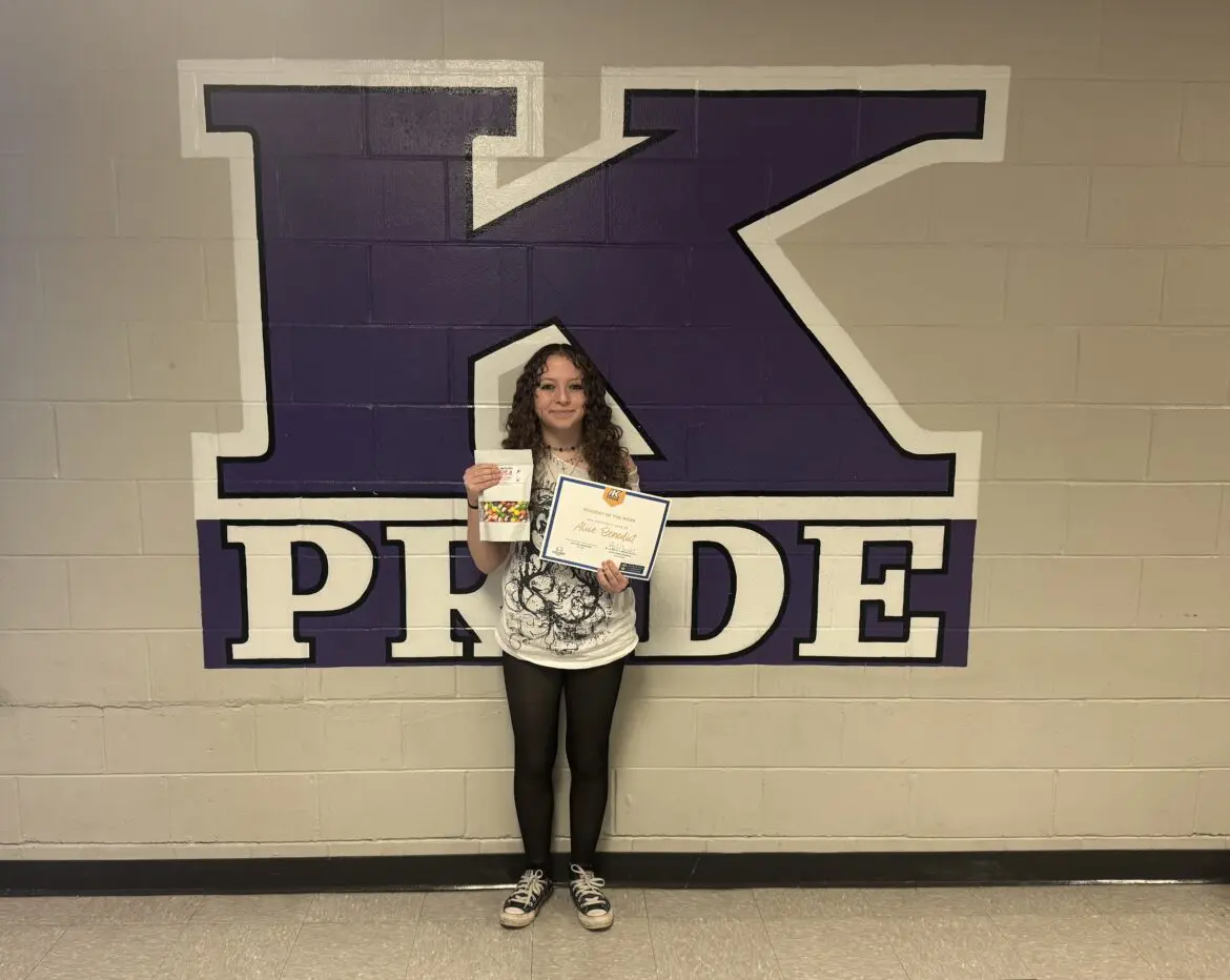 Student of the Week Alice Benedict