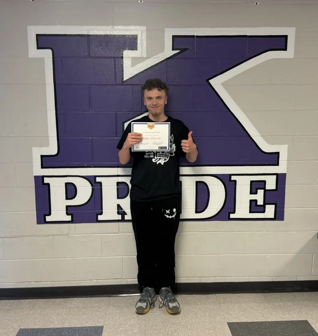 Student of the Week Ayden Johnson