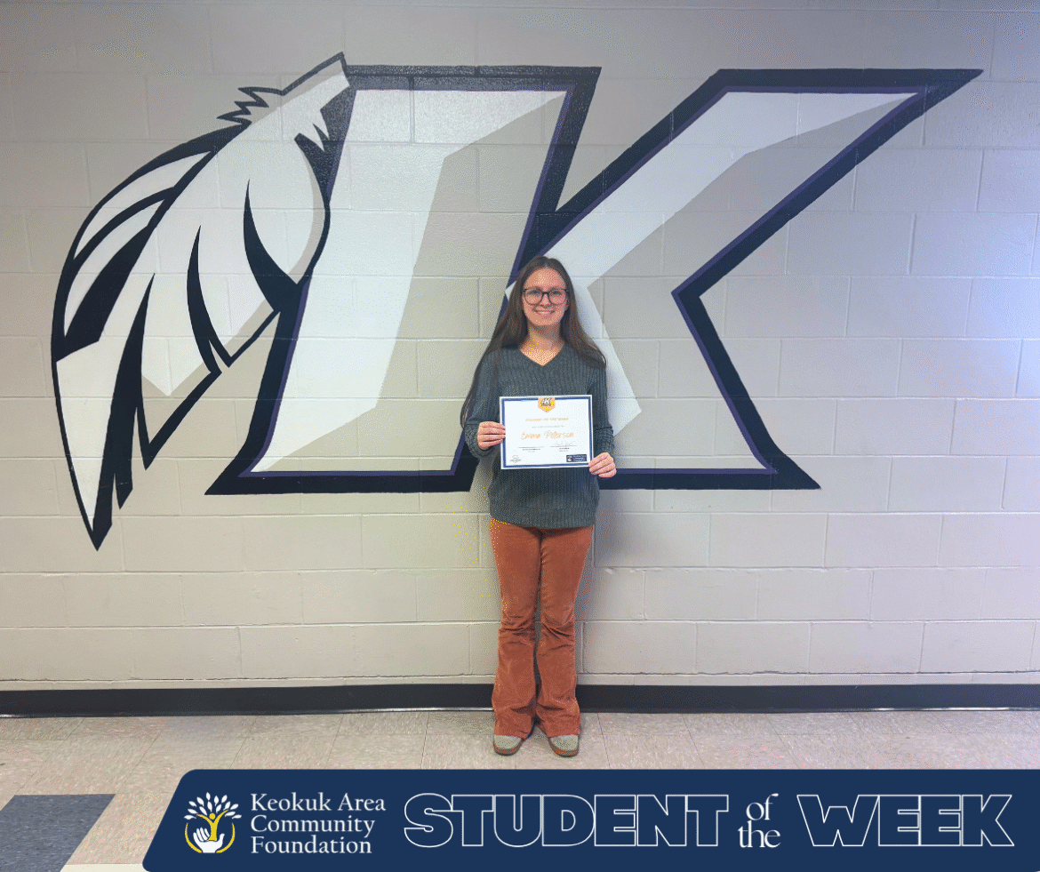 Student of the Week Emma Peterson