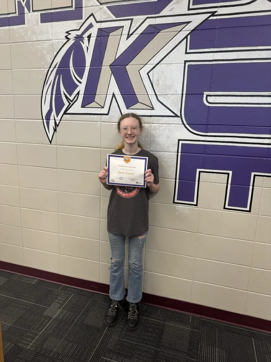 Student of the Week Haven Rickert