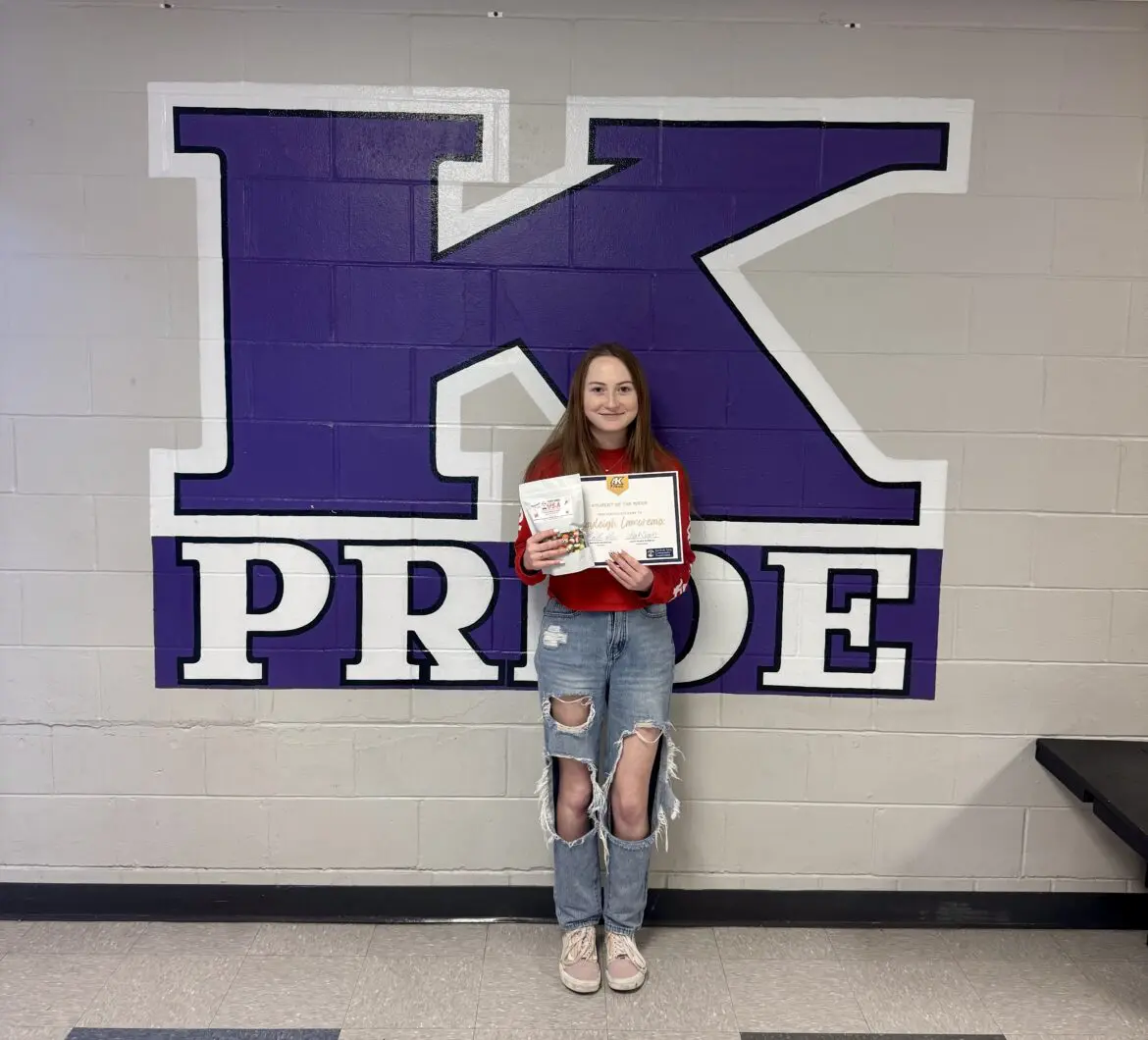 Student of the Week Bayleigh Lamoreaux
