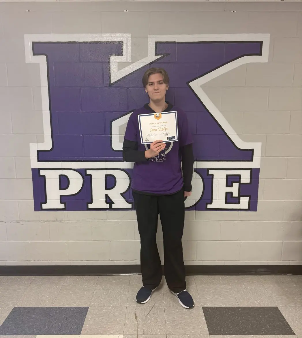 KHS Student of the Week Dean Rohlfs