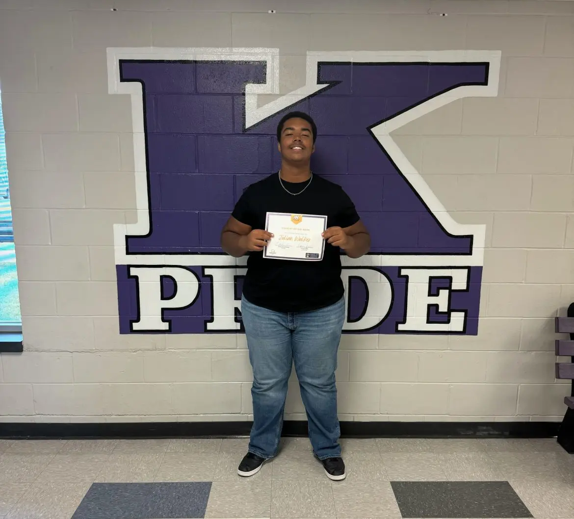 KHS Student of the Week Julian Walker