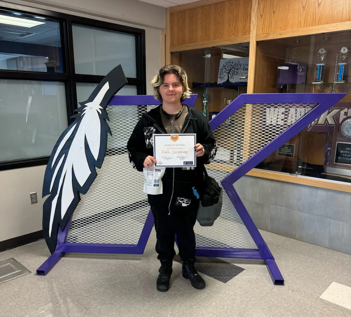 Student of the Week Kalli Leisenring