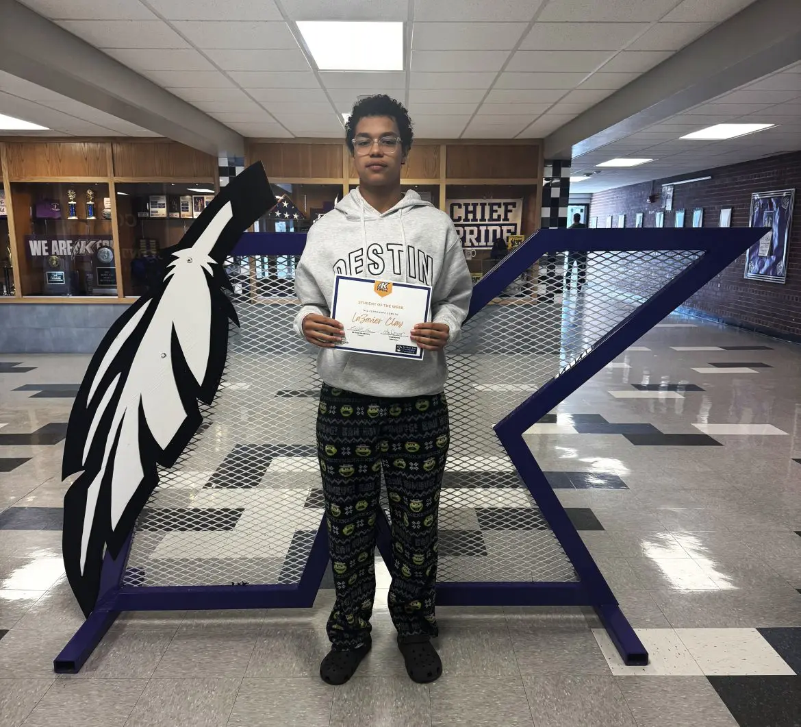 KHS Student of the Week LaZavier Clay