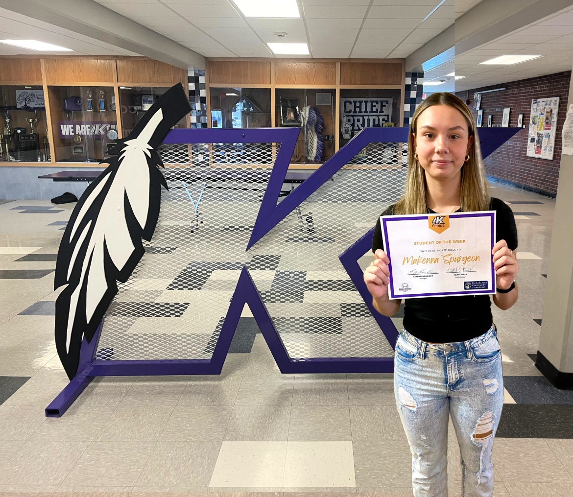 KHS Student of the Week Makenna Spurgeon