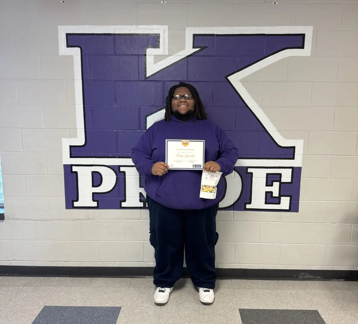 KHS Student of the Week Pray Lawson