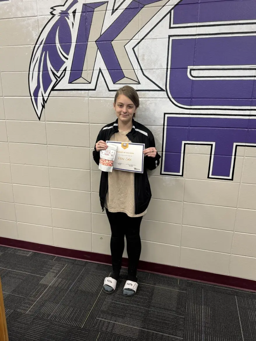 Student of the Week Riley Cale