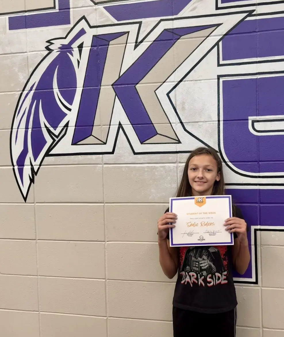 KMS Student Of The Week Sadie Ridens