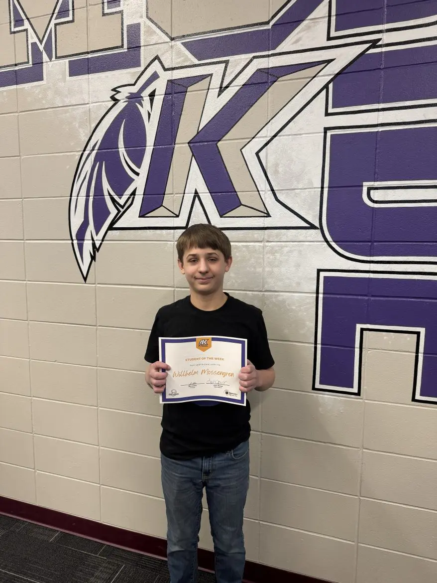 Student of the Week Wil Mossengren