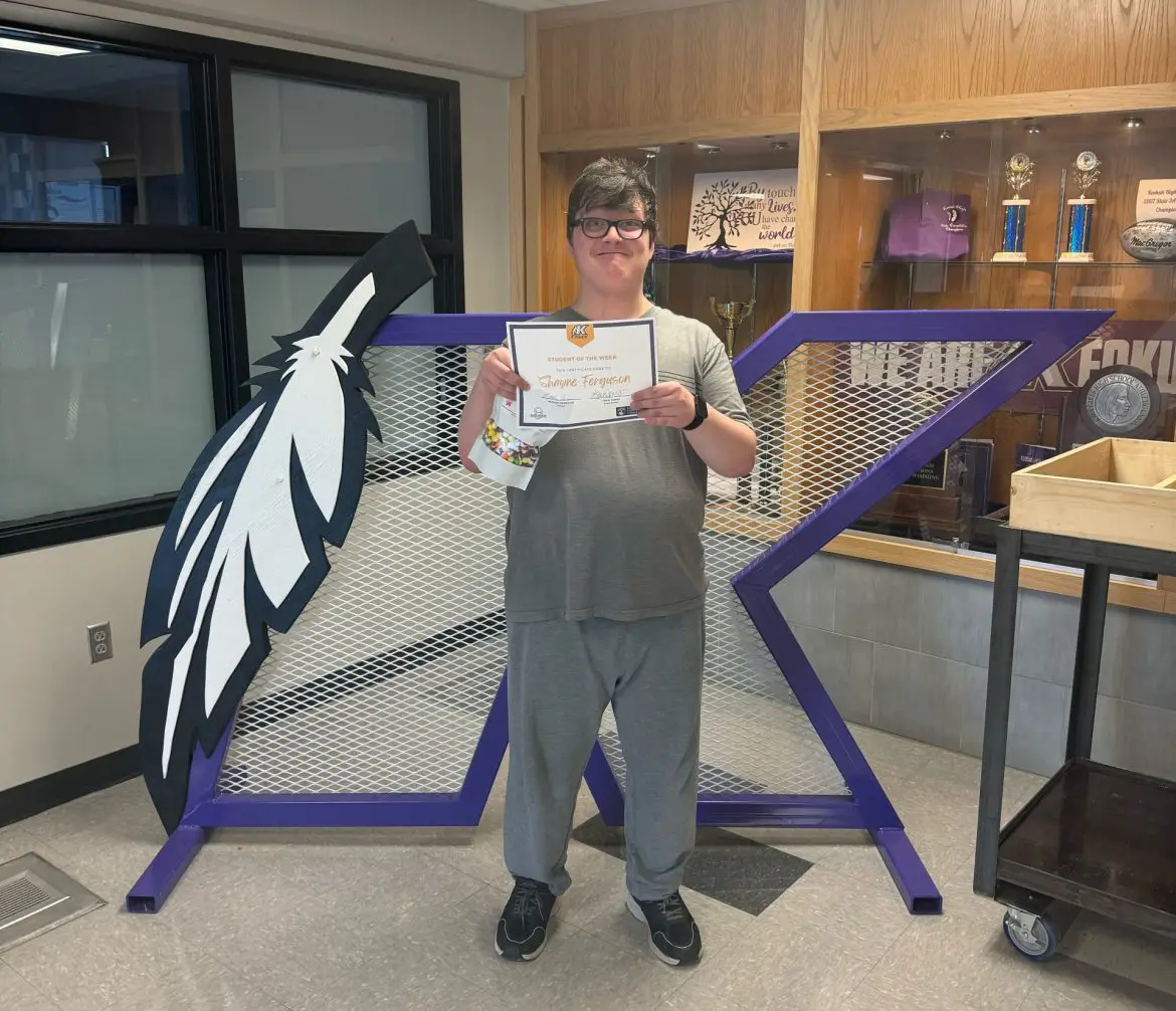 KHS Student of the Week Shayne Ferguson