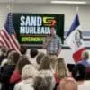 Sand takes town hall tour to GOP stronghold