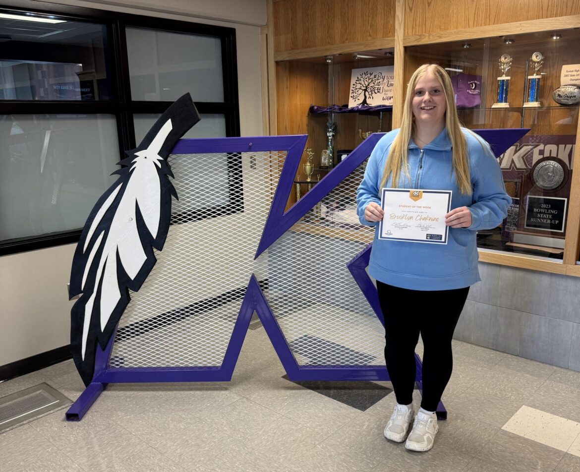 Student of the Week Brooklyn Chaknine