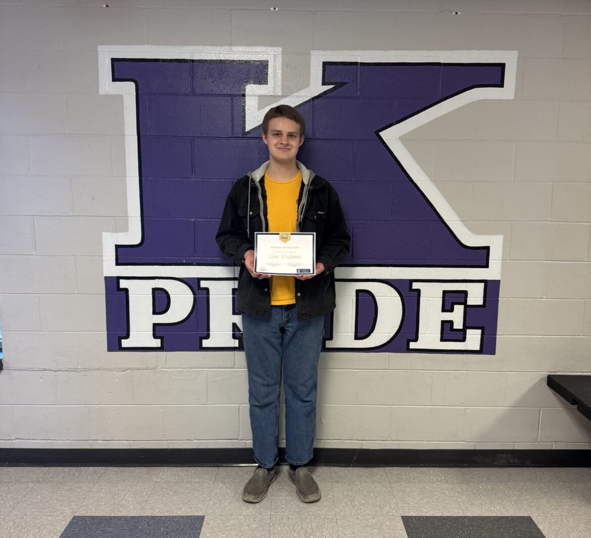 Student of the Week Sean Roylance